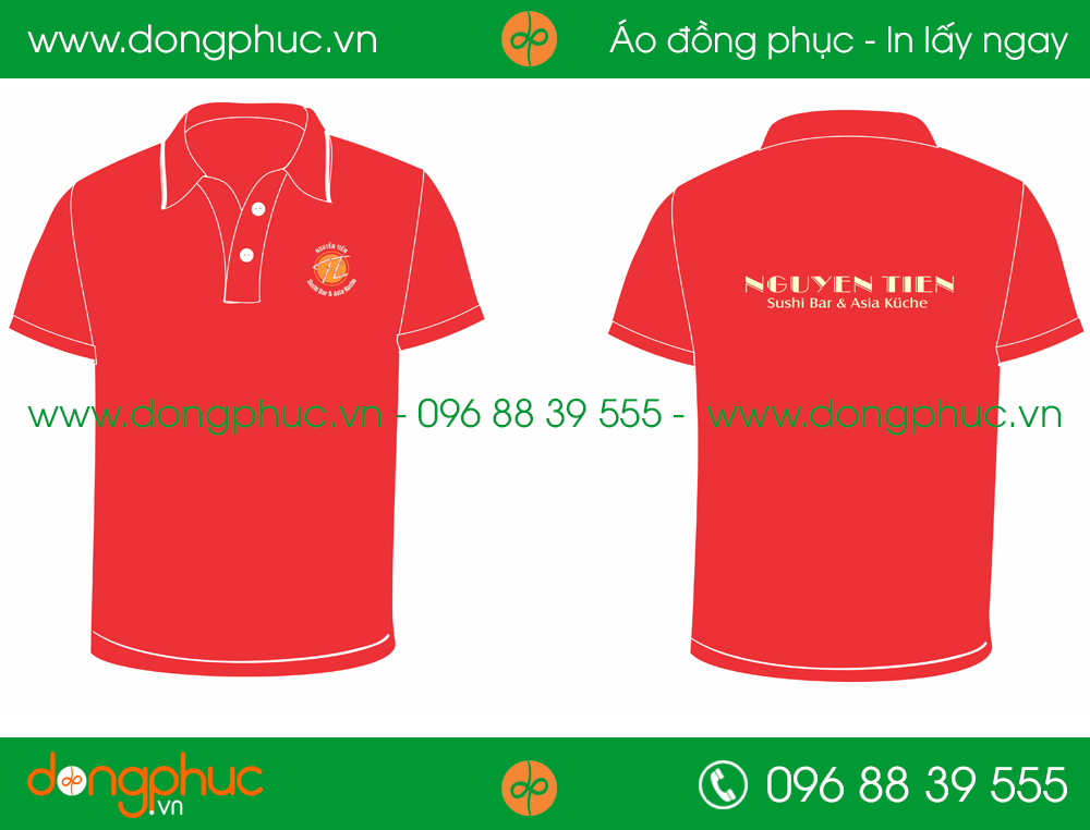 Áo phông đồng phục Ngyuen Tien
